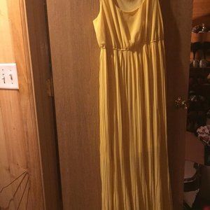 Torrid size 0 yellow dress preowned